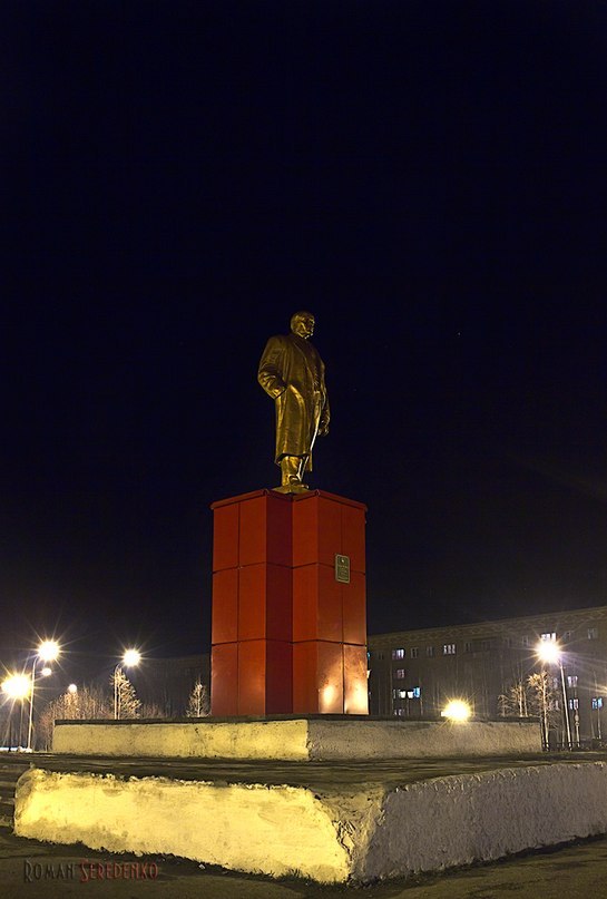 Новый памятник Ленину
